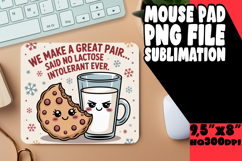 BLISSFUL MOUSE PAD PLAYFUL DESIGN, Kawaii Food Product Image 1