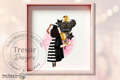 Graduation Sweatshirt PNG Black Girl Grad Balloon Design Product Image 7