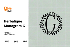 Herbalique Monogram Product Image 1