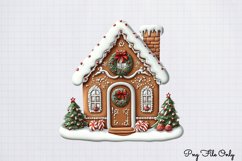 Christmas Gingerbread Clipart PNG Product Image 1