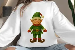 Oil painted elf png design for T-shirts Product Image 4