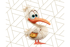Cute Safari Animal Clipart with Jungle Accessories Png Product Image 3