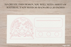 Halloween Candle Holder SVG Bundle | Laser Cut | Glowforge Product Image 7