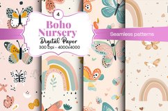 Nursery Boho digital paper Seamless backgrounds Product Image 1