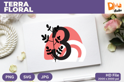 Terra Floral Monogram Product Image 1
