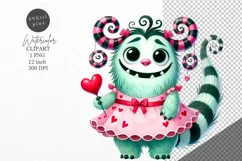 Monster clipart, Kids clipart, Cute clipart Product Image 1