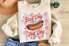 Bad Day To Be a Hot Dog PNG T-Shirt|4th of July PNG Sublimati Product Image 6