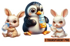 Baby Animal Sublimation Clipart Product Image 1