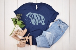 Florida SVG | Manatee Shape Word Art | Sea Cow PNG | Coastal Product Image 4