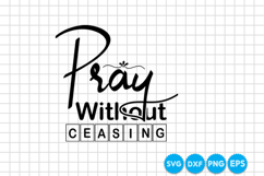 Christian quotes SVG Design, Religion SVG Design Product Image 1