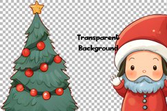 Santa Christmas Watercolor 23 Cliparts Collection Product Image 7