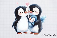 Cute Valentine Kawaii Clipart PNG Product Image 1