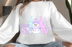 Snow png design for T-shirts Product Image 4