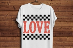 LOVE PNG | Retro Valentine’s Day Sublimation Design Product Image 4