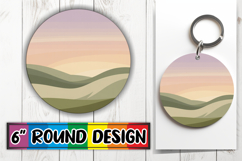 Blissful Car Coaster Round Style, Spring Product Image 1