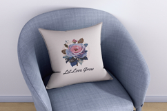 Watercolor Leopard Rose Clipart Bundle Product Image 7