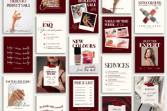 Nail Tech Social Media Templates Bundle Product Image 6