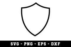 Tampler Shield Svg Design| SVG Cut files | Cricut Product Image 1