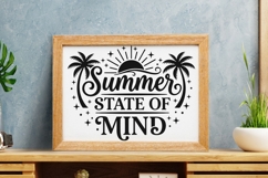 Summer State Of Mind Svg, Summer Vibes Svg, Beach Svg. Product Image 8