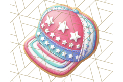 Baseball Cap Cookie Clipart PNG, Fun Hats in Cute Styles Png Product Image 3
