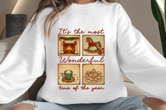 Wonderful Christmas png design for T-shirts Product Image 4