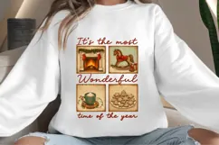 Wonderful Christmas png design for T-shirts Product Image 4