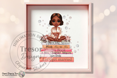 Bridal Shower Chibi PNG | Bride to Be Sublimation Design Product Image 2