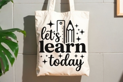 Let's Learn Today Svg, Back To School Svg, Kids Learning Svg Product Image 8
