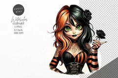 Halloween clipart, Doll clipart, Autumn clipart Product Image 1