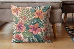 Summer Tropical Wildflowers Seamless Pattern Product Image 7