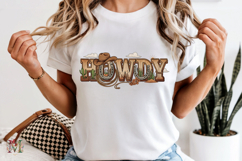 Howdy PNG, Western Cowboy Sublimation Design Product Image 7