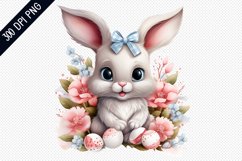 Easter Bunny Sublimation - Bunny Sublimation Design Product Image 1