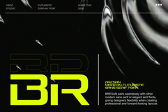 BERSAN Futuristic Modern font Product Image 7