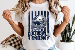Football Mom PNG, Distressed Helmet Game Day Sublimation Product Image 6