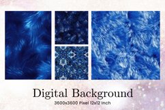blue glitter Background Wallpaper Sparkles Digital Paper_7 Product Image 1