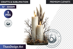 Alpine Winter Sports Fashion and Cabin Clipart PNG Product Image 1