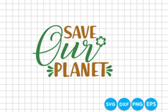 Earth day quotes SVG Design, Earth day SVG Design Product Image 1