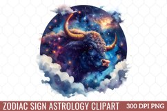 Zodiac Sign Astrology Clipart Bundle Product Image 8