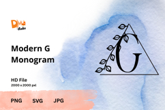 Modern Monogram Product Image 1