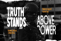 Under Trained Urban Blurry Sans Serif Font Product Image 7
