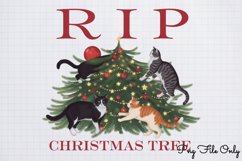 Retro Christmas Sublimation Clipart Bundle PNG Product Image 7