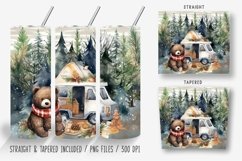 Christmas Camping Tumbler Wrap 20oz Product Image 8