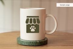 Pet Store Icons SVG Bundle | 50 Pet Shop &amp; Pet Care Icons Product Image 7