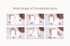 Lilac Wedding Stationery Suite Mockup. Styled Stock Photo. Product Image 6