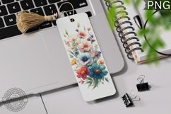 Floral Bookmark - Sublimation PNG Design Product Image 1