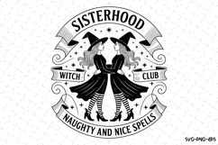 Witch Club Svg | Halloween Svg | Svg Cut Files Product Image 1
