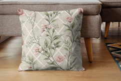 Graphite Toile Digital Paper Pack, Vintage Floral Toile Product Image 7