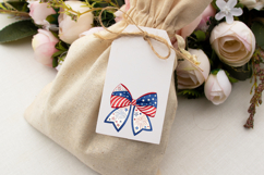 Fourth of July Coquette Bow Clipart, baseball bow, glove bow Product Image 6