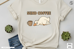 Silly Goose Drink Coffee Shirt Png Bundle Product Image 7