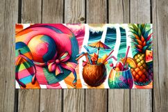 BeachLife | bright Sublimation Mug design PLUS2, PNG Product Image 3